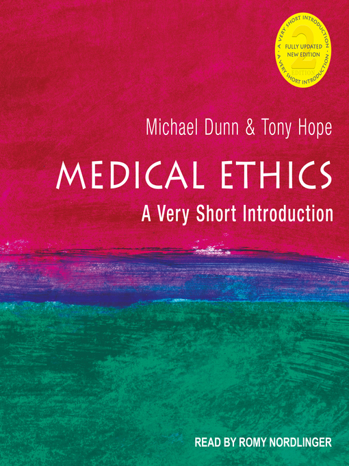 Title details for Medical Ethics by Tony Hope - Available